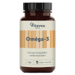 Nutrisanté vitavea les nutri'sentiels oméga - 3 - 30 capsules Nutrisanté vitavea les nutri'sentiels oméga - 3 - 30 capsules