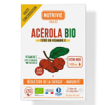 Nutrivie acerola bio - 2 tubes de 12 comprims