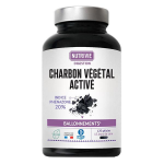 Nutrivie charbon v�g�tal activ� vegan 120 g�lules