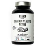 Nutrivie charbon végétal activé vegan 60 gélules Nutrivie charbon végétal activé vegan 60 gélules