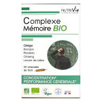 Nutrivie complexe mémoire bio 20 ampoules Nutrivie complexe mémoire bio 20 ampoules