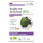Nutrivie radis noir artichaut bio 20 ampoules