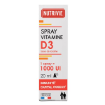 Nutrivie vitamine d3 1000 ui spray 20ml