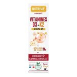 Nutrivie spray vitamines d3 & k2 500 ui immunit� et capital osseux 15 ml
