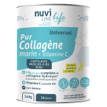 Nuviline collagène marin pur - c vitamine c bio saveur citron 340g Nuviline collagène marin pur - c vitamine c bio saveur citron 340g