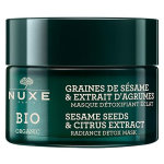 Nuxe bio masque détoxifiant eclat graines de sésame & extrait d'agrumes 50ml Nuxe bio masque détoxifiant eclat graines de sésame & extrait d'agrumes 50ml