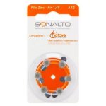 Octave sonalto piles zinc air a10 - 1, 4v plaquette de 6