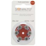 Octave sonalto piles zinc air a312 - 1, 4v plaquette de 6