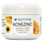 Oemine acnezinc masque crme argile verte 50ml