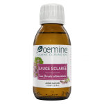 Oemine eau florale alimentaire sauge sclar�e bio 125ml