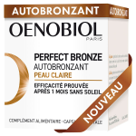 Oenobiol perfect bronze autobronzant peau claire 30 gélules Oenobiol perfect bronze autobronzant peau claire 30 gélules