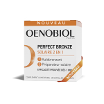 Oenobiol perfect bronze solaire 2en1 autobronzant et prparateur solaire 30 comprims
