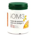 Om3 huile de poisson 120 capsules