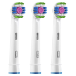 Oral - b brossette 3d white avec technologie cleanmaximiser 3 unités Oral - b brossette 3d white avec technologie cleanmaximiser 3 unités