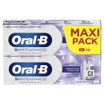 Oral - b dentifrice blancheur 3d white luxe perfection lot de 2 x 75ml
