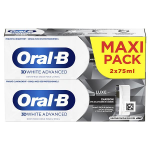Oral - b dentifrice blancheur3d white whitening therapy nettoyage intense lot de 2 x 75ml Oral - b dentifrice blancheur3d white whitening therapy nettoyage intense lot de 2 x 75ml
