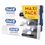 Oral - b dentifrice blancheur3d white whitening therapy nettoyage intense lot de 2 x 75ml