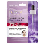 L'oral paris revitalift filler + acide hyaluronique masque tissu anti - age