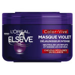 L'oréal elsève color - vive masque violet déjaunisseur intense 250ml L'oréal elsève color - vive masque violet déjaunisseur intense 250ml