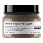 L'oréal professionnel serie expert absolut repair molecular masque à rincer - cheveux abîmés 150ml L'oréal professionnel serie expert absolut repair molecular masque à rincer - cheveux abîmés 150ml