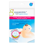 Orgakiddy hygine pocket protge matelas  langer jetable blanc 5 units