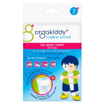Orgakiddy hygine pocket sac pour vomir 3 units