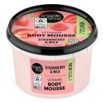Organic shop cr�me - mousse hydratante corps yaourt � la fraise 250ml