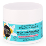 Organic shop crème de nuit hydratation à la fleur d'oranger 50ml Organic shop crème de nuit hydratation à la fleur d'oranger 50ml