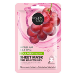 Organic shop masque tissu tenseur & remodelant - raisin & collag�ne v�g�tal