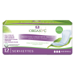 Organyc fuites urinaires serviette flux normal coton bio 12 unités Organyc fuites urinaires serviette flux normal coton bio 12 unités