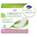 Organyc protège - slip flux très léger coton bio sachets individuels 24 unités Organyc protège - slip flux très léger coton bio sachets individuels 24 unités
