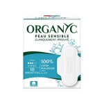 Organyc serviette flux normal coton bio 10 unit�s