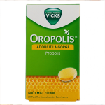 Oropolis miel citron sans sucre 20 pastilles