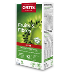 Ortis fruits & fibres forte complexe transiplus � 12 sticks - transit