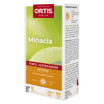 Ortis minacia forte gel � boire soulage les remont�es acides et apaise l'estomac 12 sticks