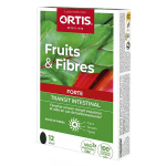 Ortis transit intestinal fruits et fibres forte - 12 comprim�s