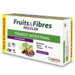 Ortis transit intestinal fruits & fibres regular pack eco 45 cubes
