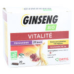 Ortis vitalit ginseng bio 20 shots
