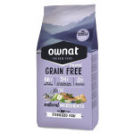 Ownat grain free prime chat strilis croquettes poisson 1kg