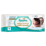 Pampers aqua soft touch pour b�b� 48 lingettes