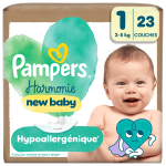 Pampers couches harmonie t1 (2 - 5 kg) 23 couches