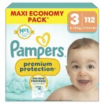 Pampers couches premium protection maxi pack t3 (6 - 10 kg)