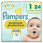 Pampers couches premium protection t1 (2 - 5 kg)