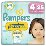 Pampers couches premium protection t4 (9 - 14 kg)