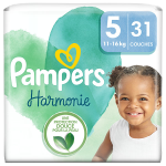 Pampers harmonie couches taille 5 31 couches 11kg - 16kg protection douce pour la peau