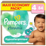 Pampers harmonie maxi pack t4 9 - 14 kg 84 couches