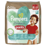 Pampers harmonie pants t6 (15 + kg) avec emballage papier recyclable