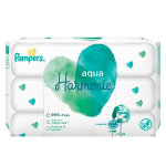 Pampers lingettes harmonie aqua lot de 3 x 48 unités Pampers lingettes harmonie aqua lot de 3 x 48 unités