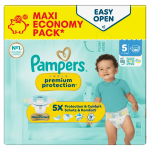 Pampers premium protection taille 5 - 11kg - 16kg 80 couches
