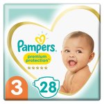 Pampers premium t3 6 - 10kg 28 couches Pampers premium t3 6 - 10kg 28 couches